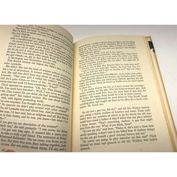 In the Death of a Man by Lesley Egan Suspense Novel Book Club Edition 1970 HCDJ - Picture 6 of 9